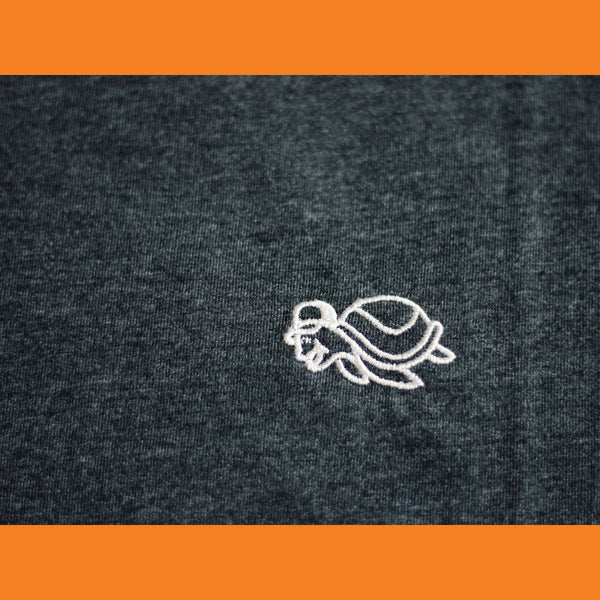 Hungry Turtle T-Shirt - Heather Black