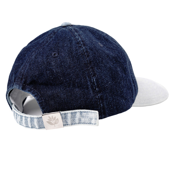 Magenta - 2Tone Denim Hat Blue