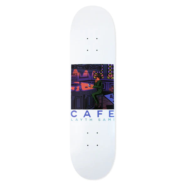 Skateboard Cafe - Barfly Deck - white - 8"