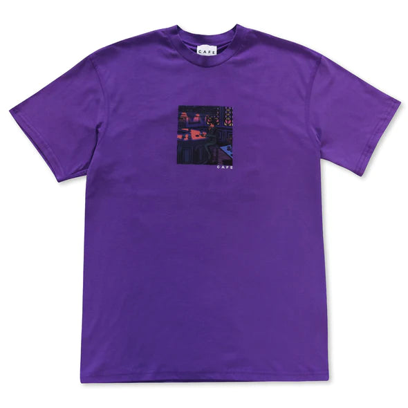 Skateboard Cafe - Barfly Tee - purple