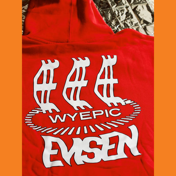 Evisen - Whepic Hoodie - red