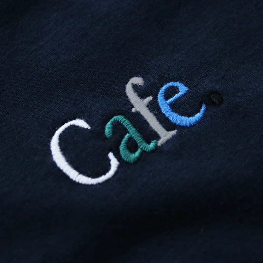 Skateboard Cafe - JLH Embroidered Wayne Tee - Navy