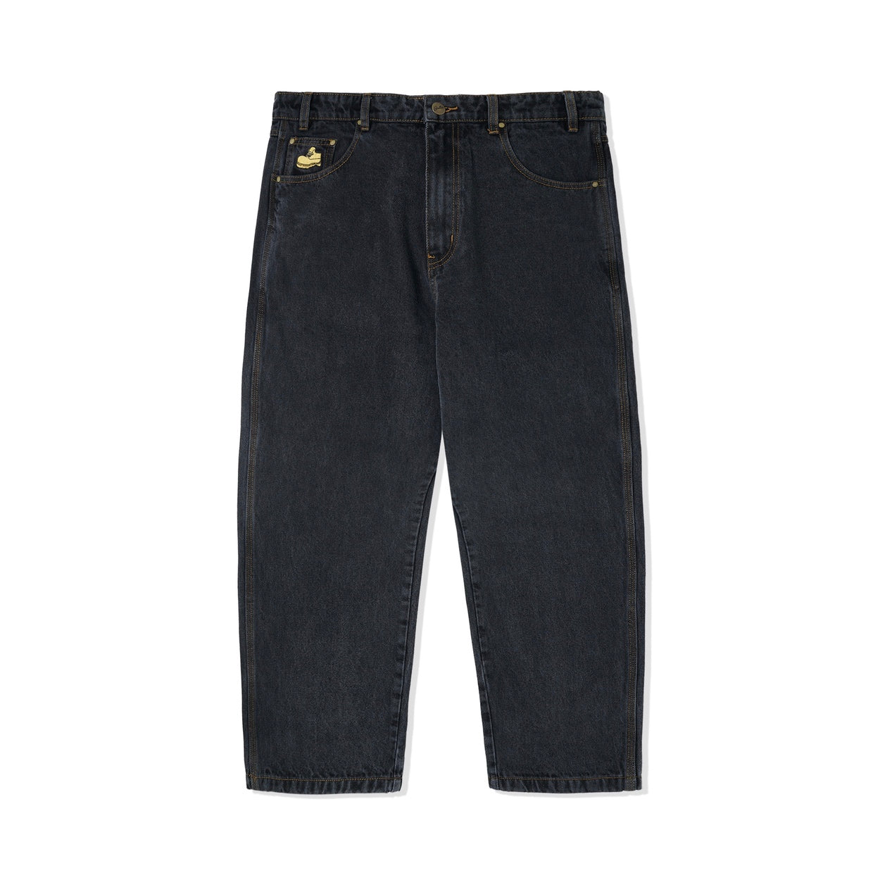 Butter Goods - Timbo Denim Pants - Baggy - Washed Black