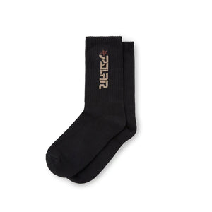Polar Skate Co. - Star Socks - Black/Brown